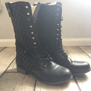 Mid calf boots